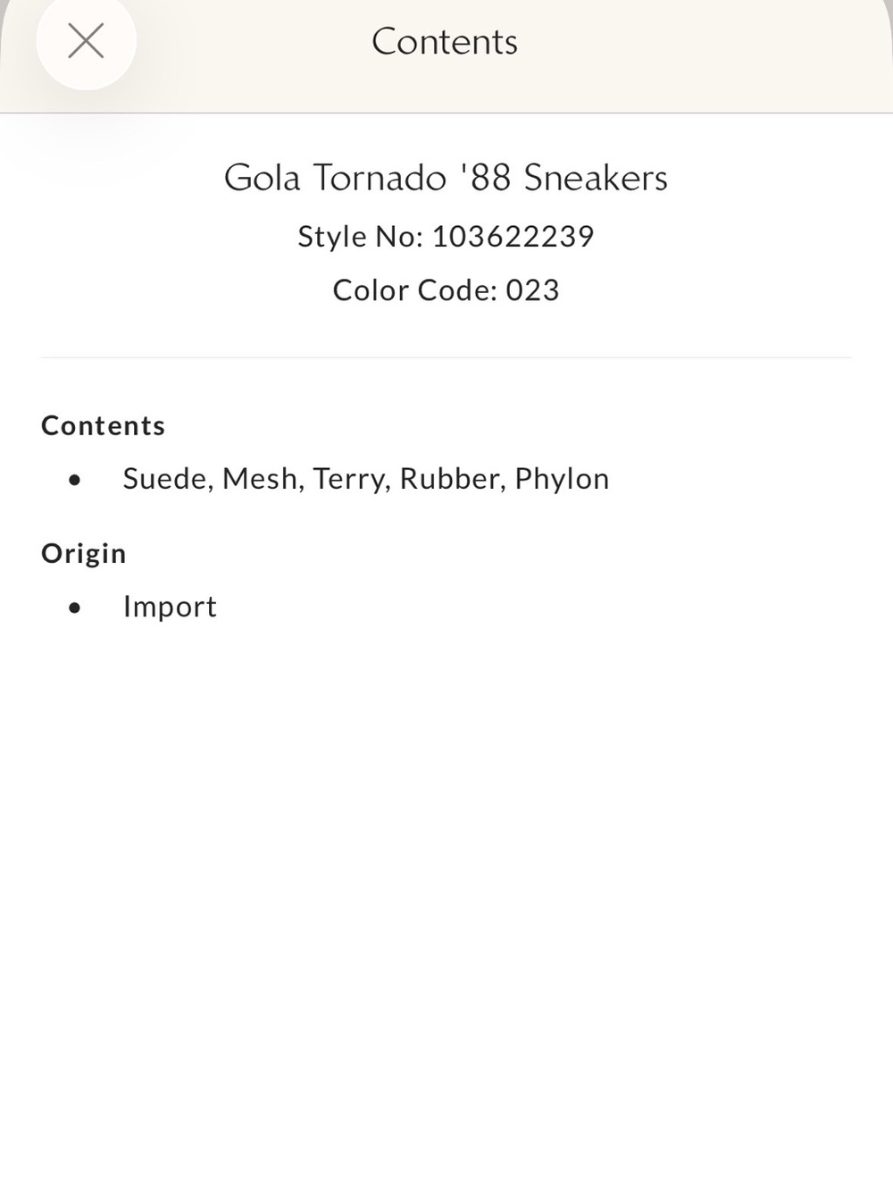 Gola Tornado ‘88 Sneakers - Picture 6 of 11